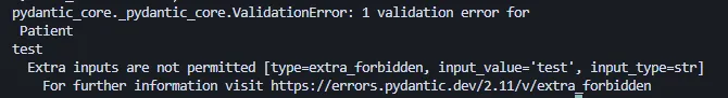 Image invalid json error