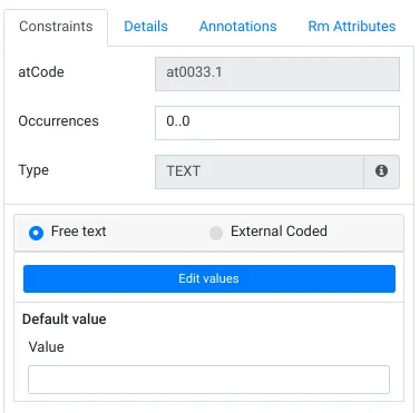 Free or coded text
