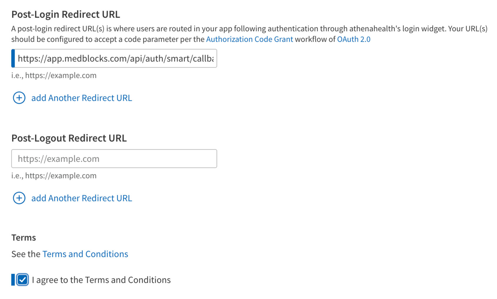 Post Login Redirect
