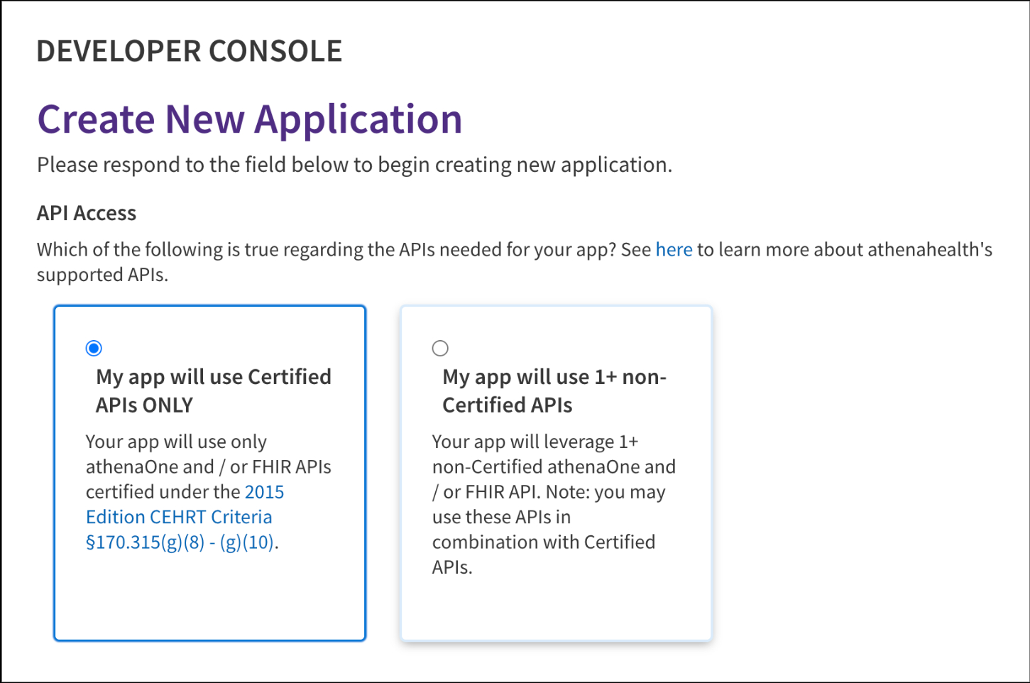 API Access