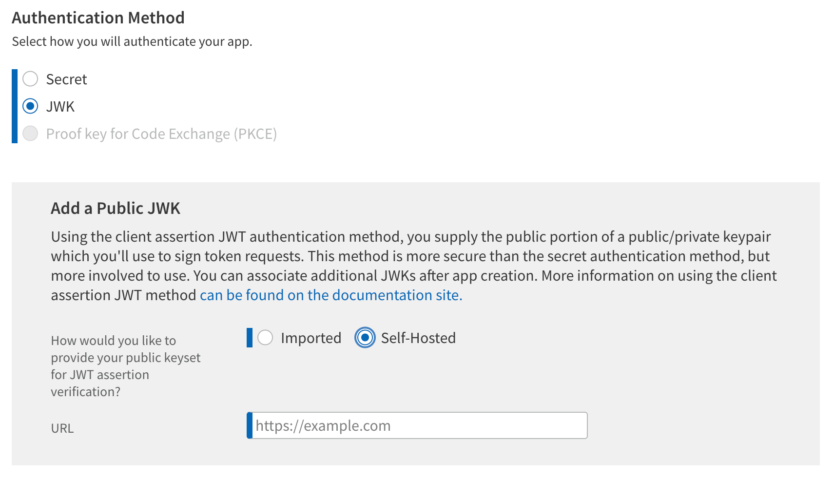 Authentication Method