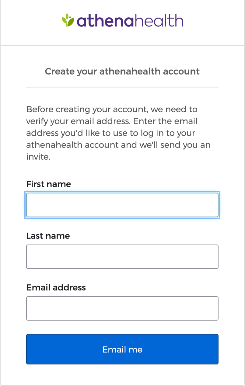 Athena setup overview