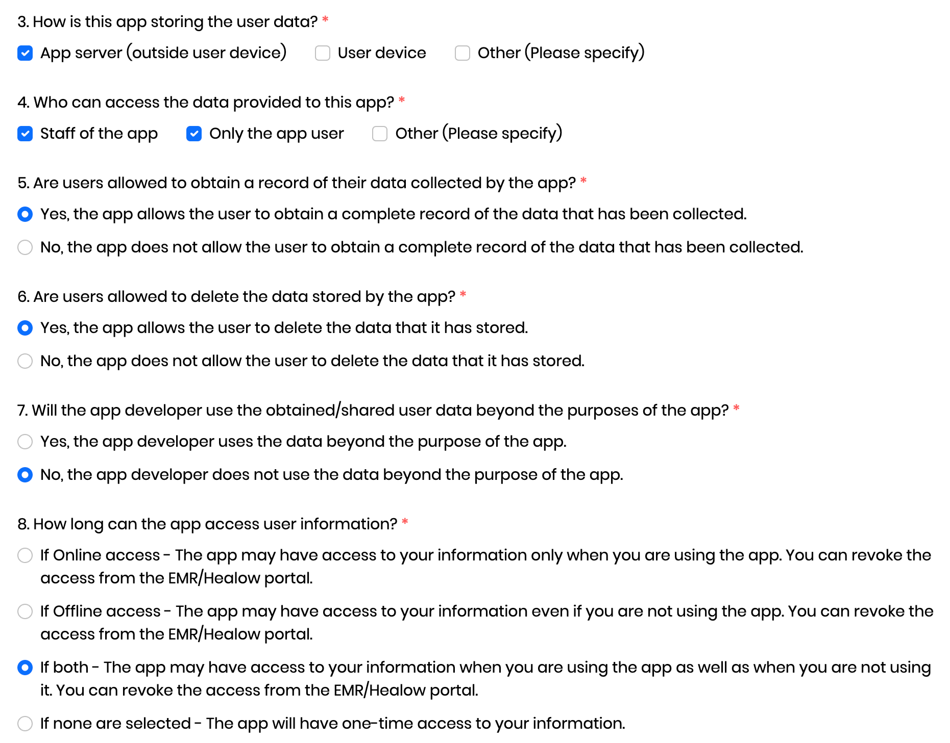 Questionnaire
