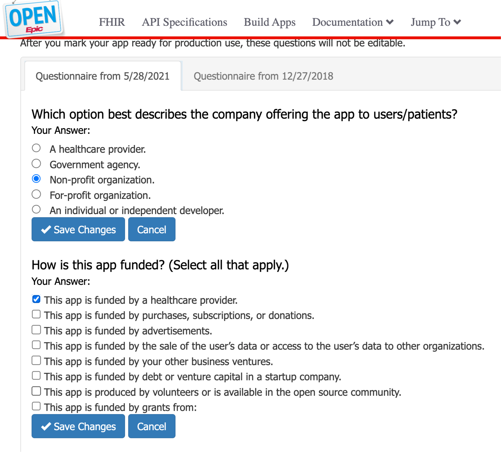Data Use Questionnaire